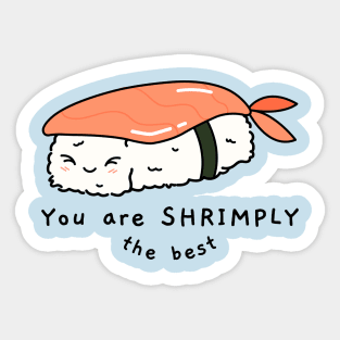 Shrimply Sticker